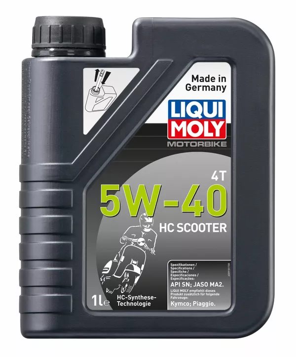 Liqui Moly Huile moteur 4T 5W-40 HC Scooter 1 L - vue 2