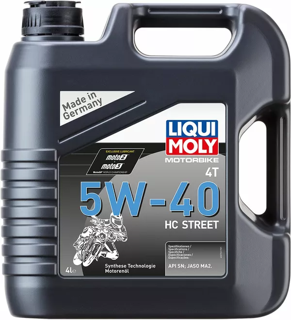 Liqui Moly Huile moteur 4T 5W-40 HC Street 4L
