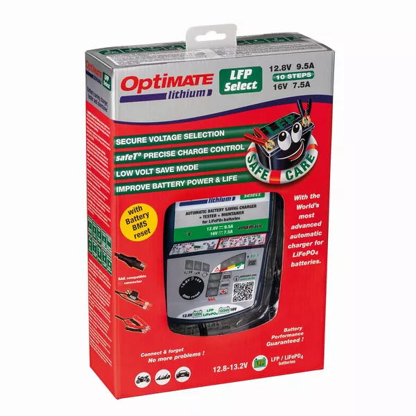 Chargeur OptiMATE Lithium 4s 9,5A - 5s 7,5A - vue 4