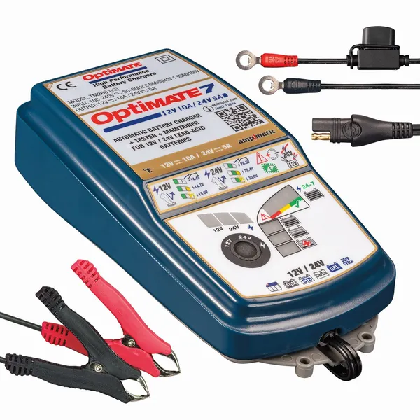 Chargeur Optimate 7 12V-24V TM-260 V3 - vue 5