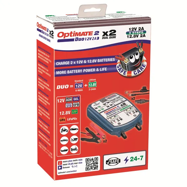 Chargeur Optimate 2 Duo X 2 TM570 - vue 4