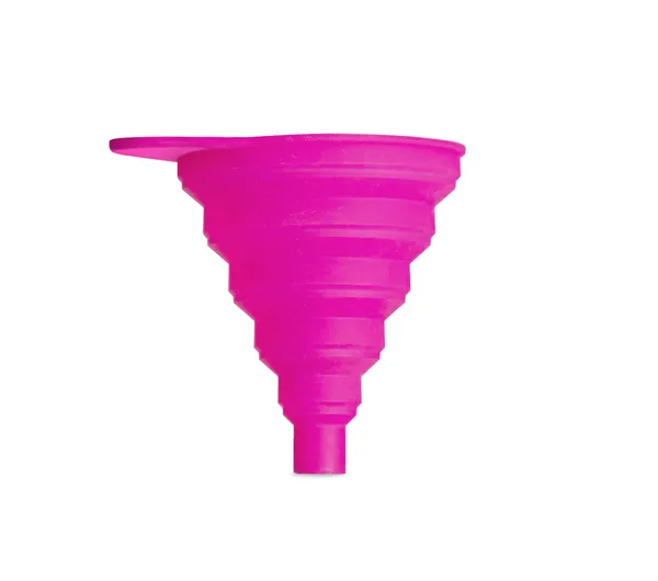 Entonnoir en silicone comprimable