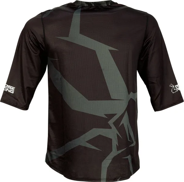 Maillot 3/4 Moose MTB noir SM - vue 2