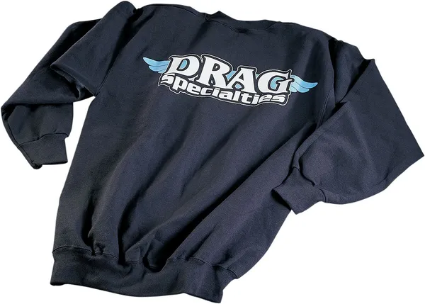 Sweatshirt Drag noir MD - vue 3