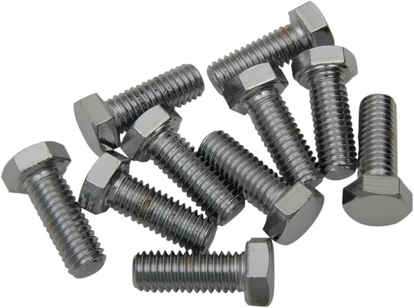 Vis hex tête haute DRAG SPECIALTIES 3/8-16 x 1 chromée