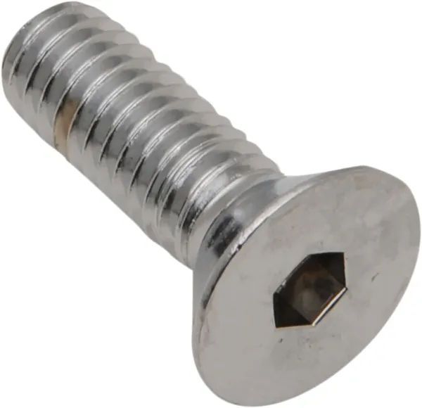 Embout plat chromé 5/16x18x3/4 Drag Specialties - vue 2