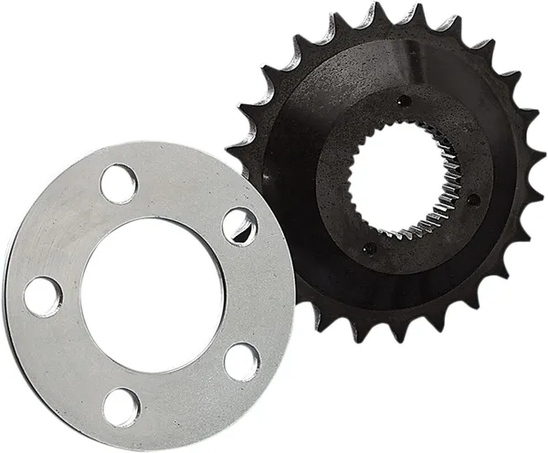 Pignon 24T ensemble chaîne couronne FXR S/T Drag Specialties - vue 2
