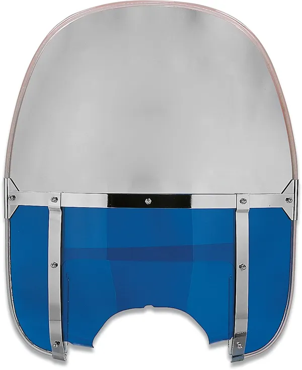 Pare-brise bleu 60-84 FL DRAG SPECIALTIES - vue 2