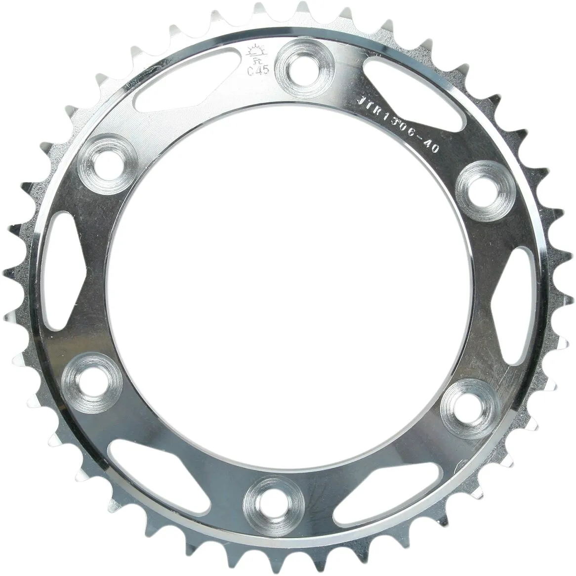 Couronne JT Sprockets 40Z PAS 530 Diamètre Intérieur 134 Entraxe Fixation - vue 2