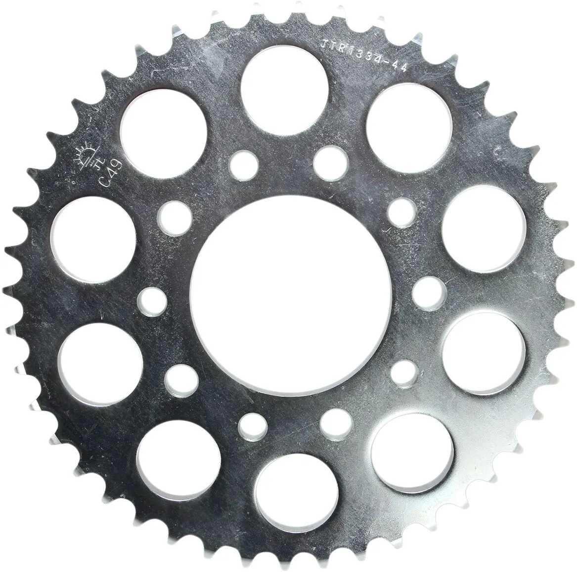 Couronne JT Sprockets 44Z PAS 530 Diamètre Intérieur 080 Entraxe Fixation - vue 2