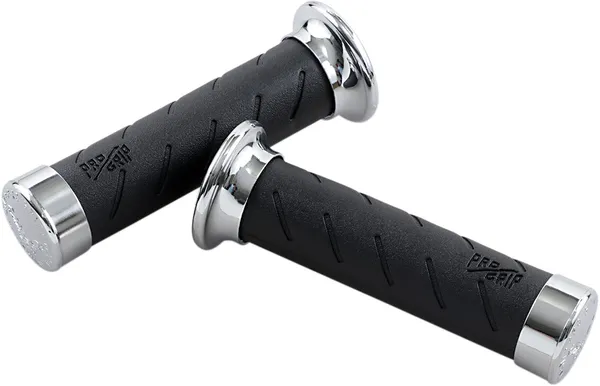 Poignée ProGrip Caoutchouc 862 Noir/Chrome 22 mm - vue 4