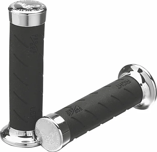 Poignée ProGrip Caoutchouc 862 Noir/Chrome 22 mm - vue 6