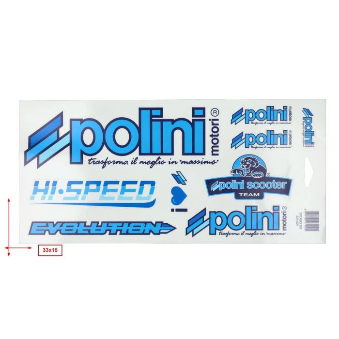 Kit déco Polini 30x17cm 9 pièces 225.020 - vue 3