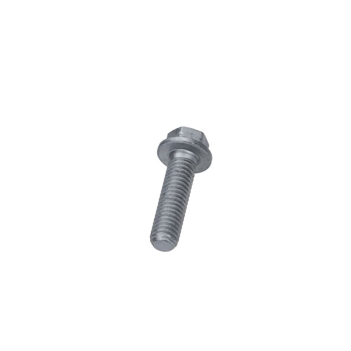 Boulon Piaggio original hexagone + bride pompe à huile/moteur de démarrage m6x22mm beverly 125cc, beverly 300cc, mp3 500cc, Primavera, primavera 125 4t, Runner, sprint, zip 4t b016793 - vue 2