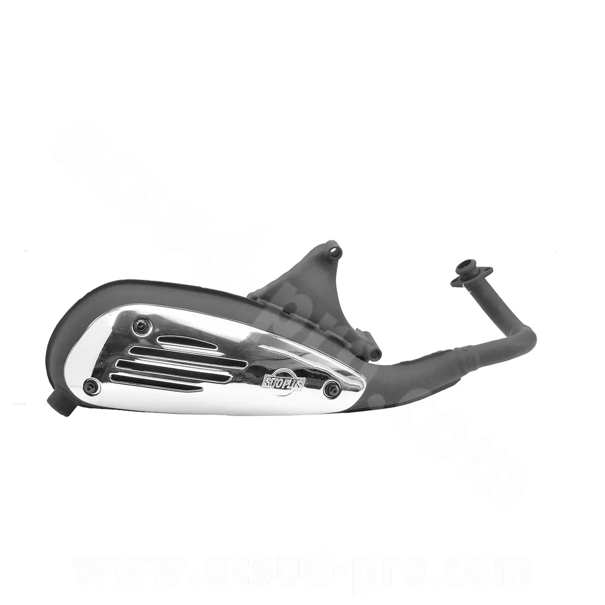Silencieux Leovince Sito Plus adaptable Piaggio 50 Liberty 2T, Vespa ET2, LX 2T, Primavera 2T, Sprint 2T (ref 0264)