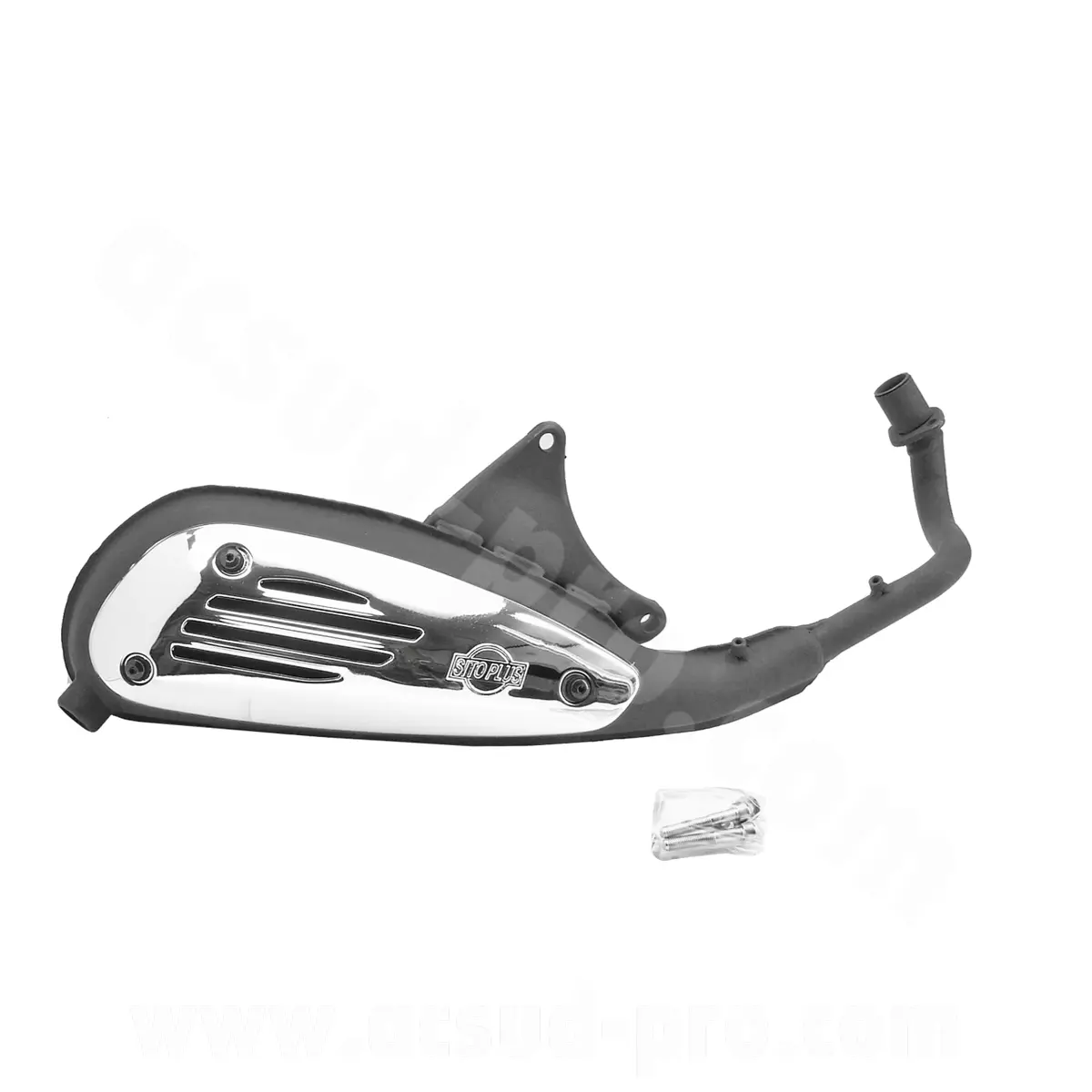 Pot d'échappement Leovince Sito Plus Piaggio Vespa ET4 1997-2005 / Vespa LX 2005+ / Liberty 2000-2007 / Fly (ref 0265)
