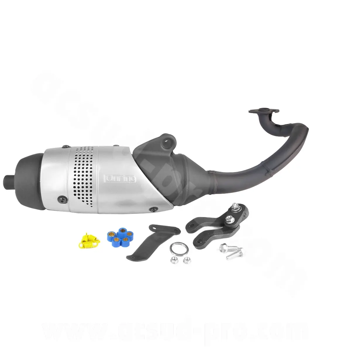 Pot d'échappement Leovince Scoot Touring MBK Ovetto / Yamaha Néos (5515)