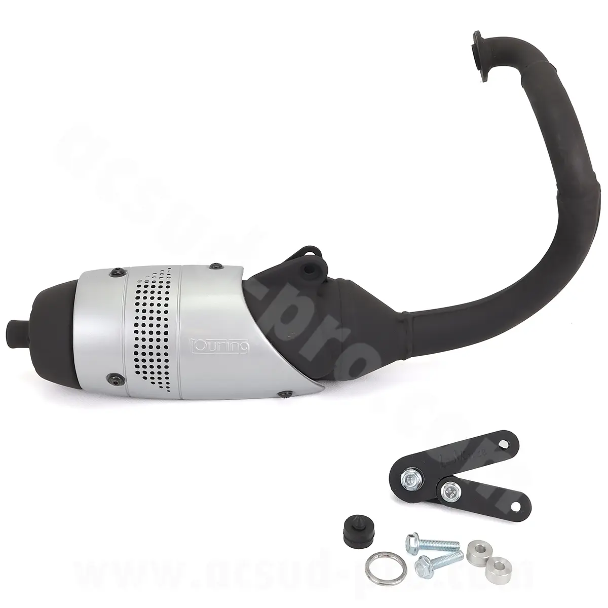 Leovince Scoot Touring ایگزاسٹ سسٹم Peugeot Vivacity / Speedfight / Metal-X / X-Fight (5513) کے لیے موزوں