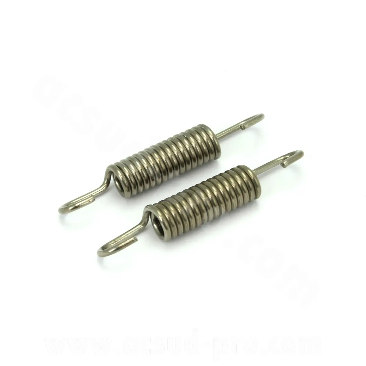 스테인리스 머플러 스프링 L 62 mm Ø 10 mm (1쌍)
