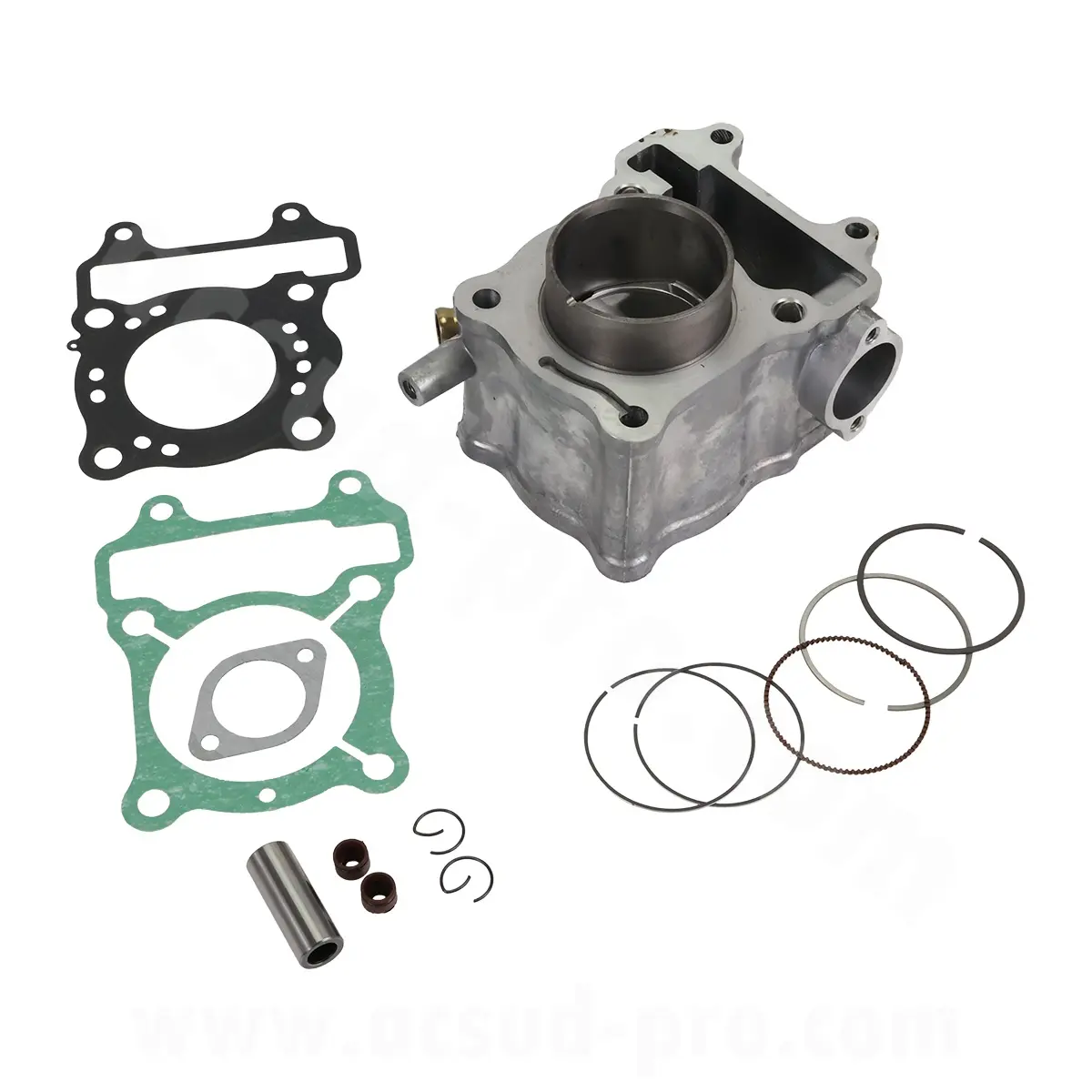 Cilindru maxiscooter RB max endurance fontă adapt. honda SH / dylan / pantheon 150 Ø57.5MM 2001-2012 ( ax Ø14) ( OEM 12100-kgg-910) calitate origine
