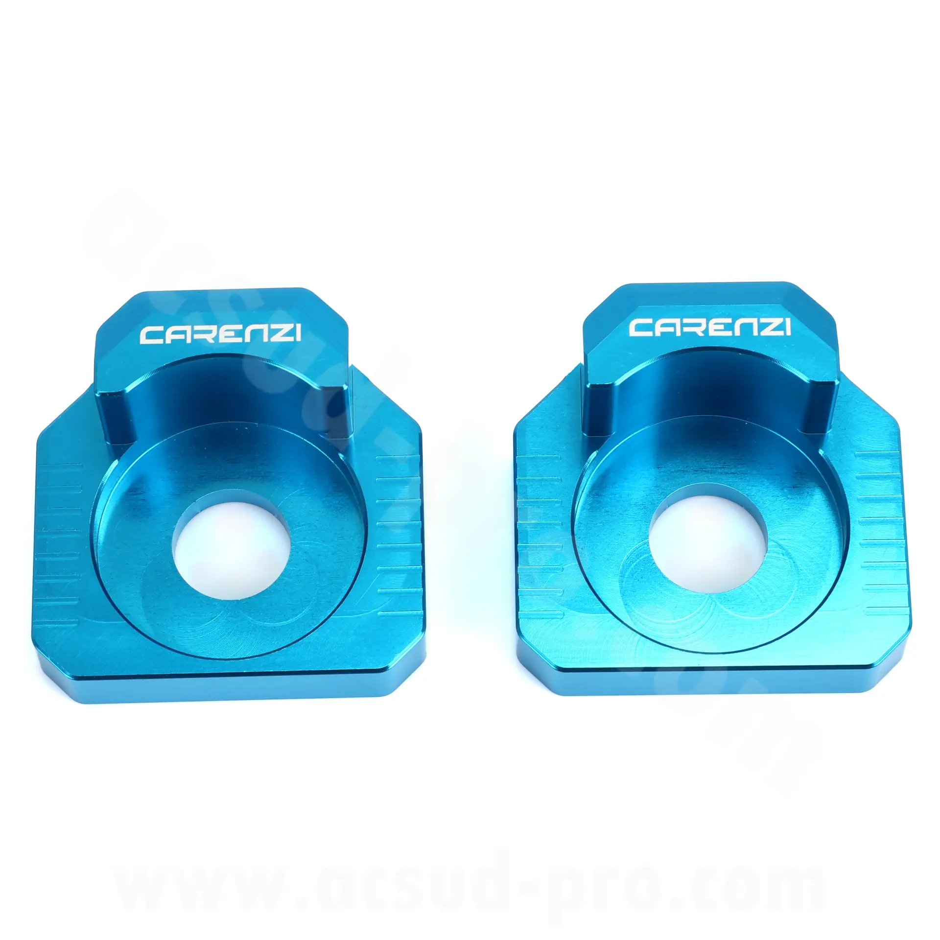 Kettenspanner Carenzi blau Ø15 für Rieju MRT/Trophy/MRX/Nuuk/SMX/Tango/RS3