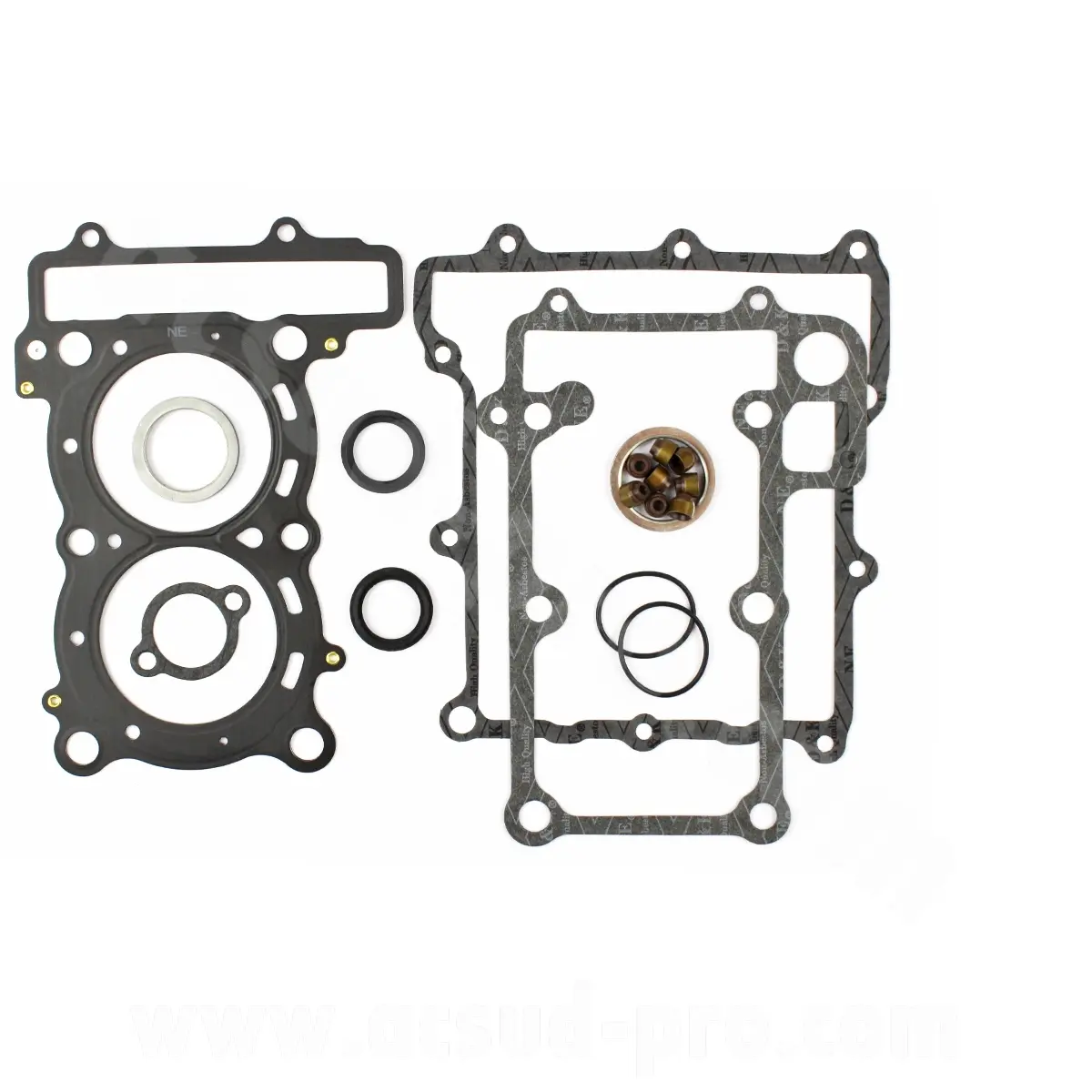 Joint haut moteur maxiscooter adapté Yamaha TMAX 500 2001-2011 pochette 18 pièces