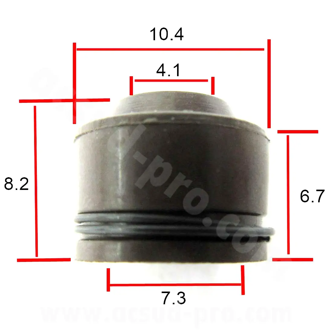Těsnění ventilů adapt. honda SH 125 cc (OEM : 12209-ma6-003) / peugeot (OEM : 766514) / suzuki (OEM : 09289-04002-000) / yamaha (OEM : 52se21190000) (prodáváno po 10 KS)