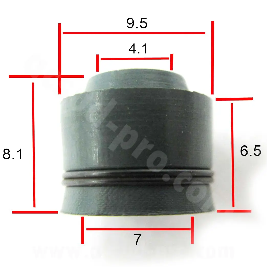 Uszczelki trzonka zaworu uniwersalne Honda SH 300 cc 2007-2019 / Yamaha XMAX 125 cc 2006-2019 (OEM: 12208-ML0-721) - Zestaw 10 szt.