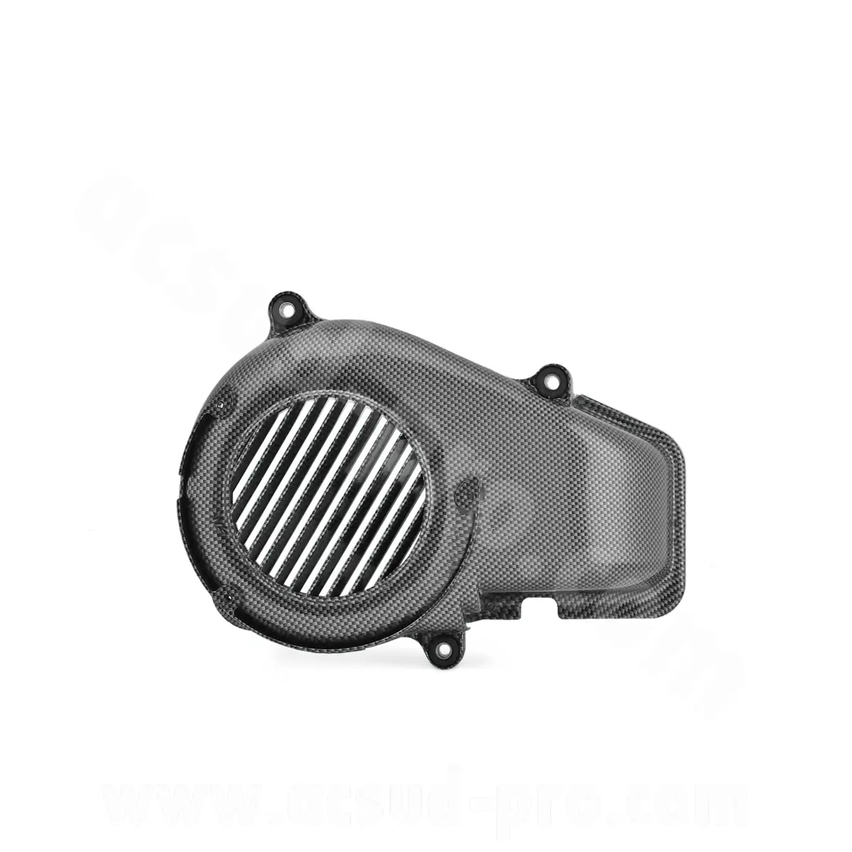Cache volute turbine TNT adaptable Booster/BWS/Stunt/Slider 2004+ imitation carbone