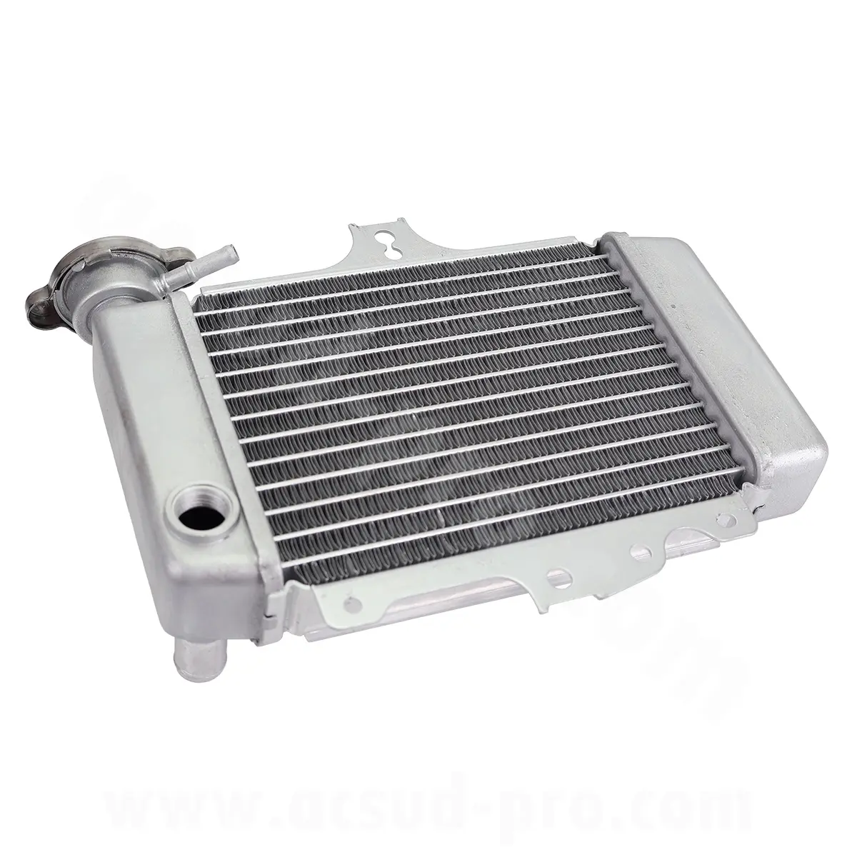Maxiscooter TNT radiator adapt. Honda SH 125-150 cc 2001-2004 zilver (OEM: 19010-kpr-901)