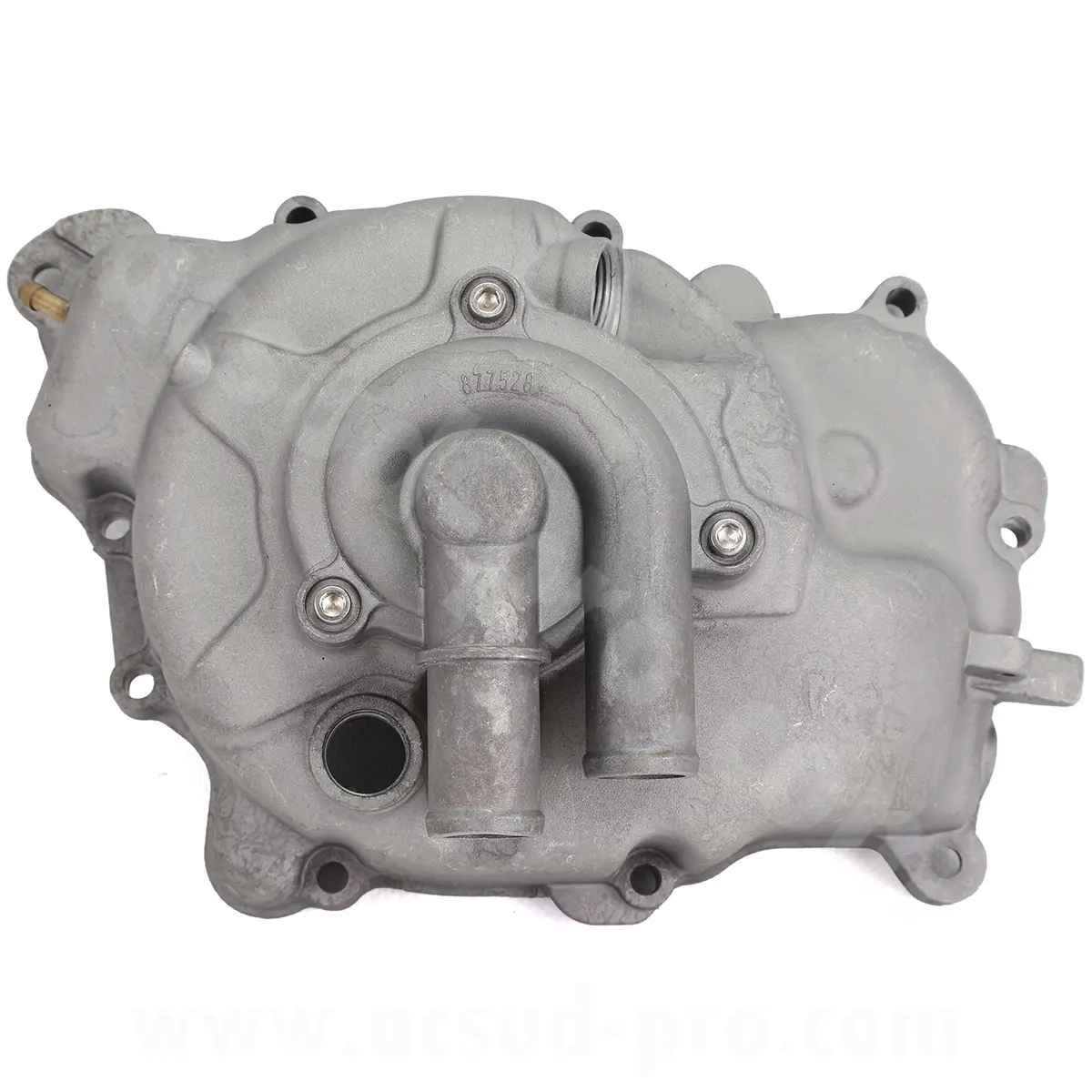 طرد ماء كامل متوافق Piaggio 125-250-300 سي سي MP3, X7, 125-250 سي سي X9, x-evo, beverly, vespa GTS / gilera 125-250-300 nexus / aprilia 125-250-300 سي سي atlantic (OEM : 877528 / 1A018722 / 1A0128565) 3 أنابيب