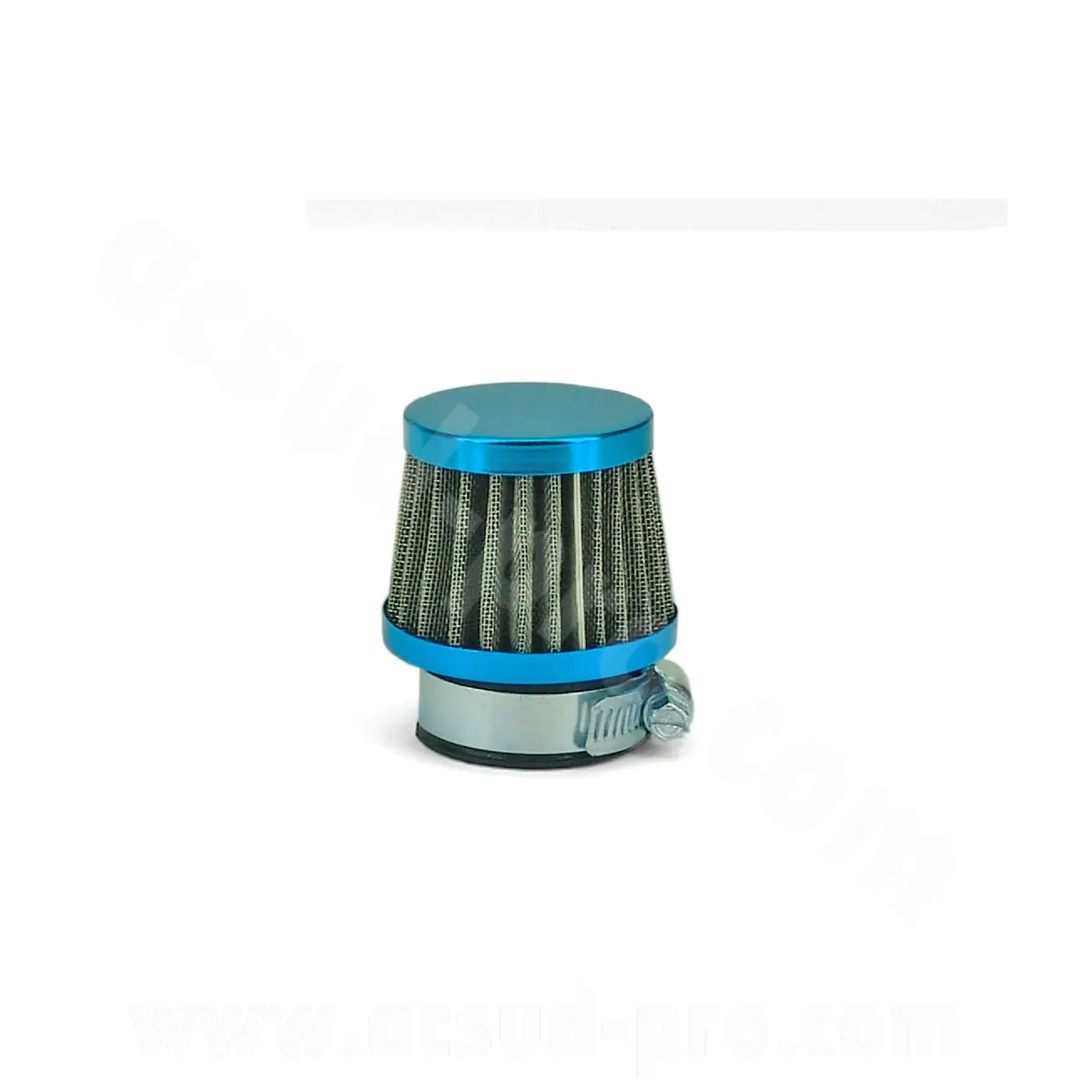 TNT type KN small straight air filter Ø28/35 blue