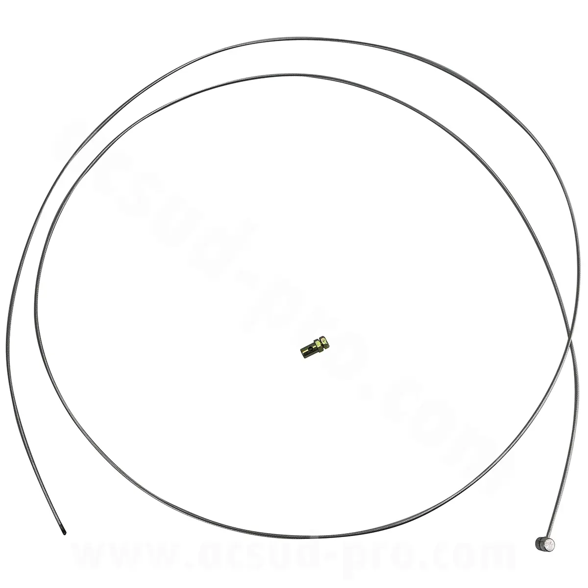 Universelles Kupplungszug-Reparaturset 2 m ø 1,95 mm mit Zugspanner