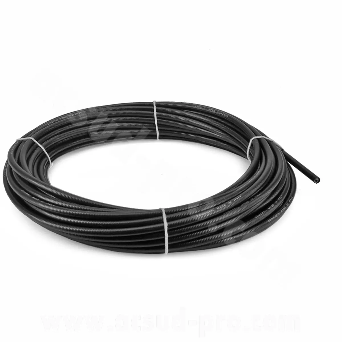 Gaine cyclo / moto Ø6 32/10 noir (rouleau de 16,50 m)