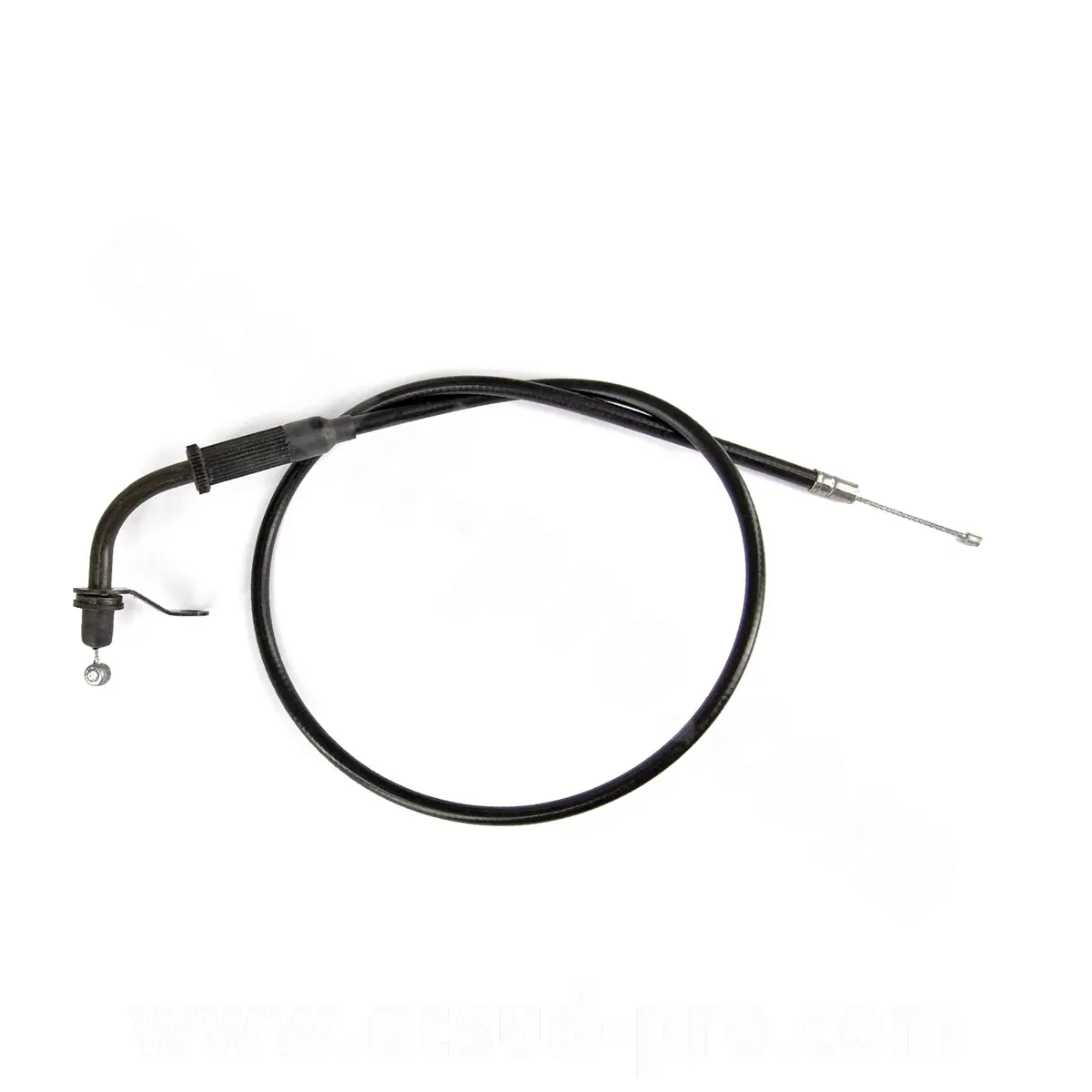 Transmission gaz / accelerateur superieure adapt. MBK 50 booster / yamaha 50 BWS 1990-2002/ stunt / slider 1990-2002 (cable + gaine) (OEM : 3vl-f6311-01-00)