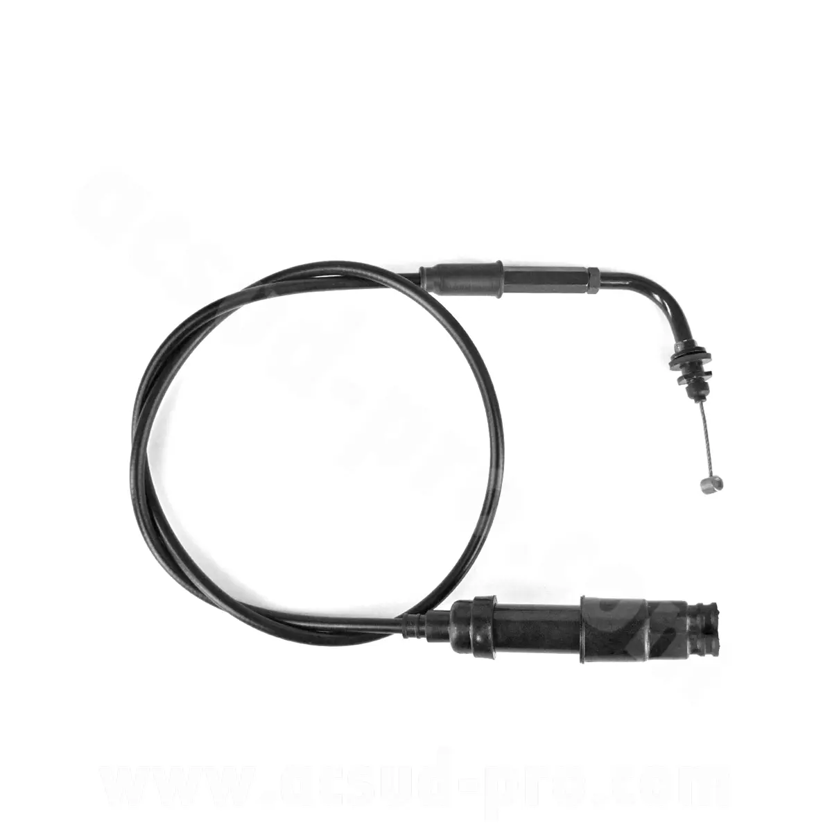 Transmission gaz/accélérateur supérieure Peugeot Trekker (câble + gaine)