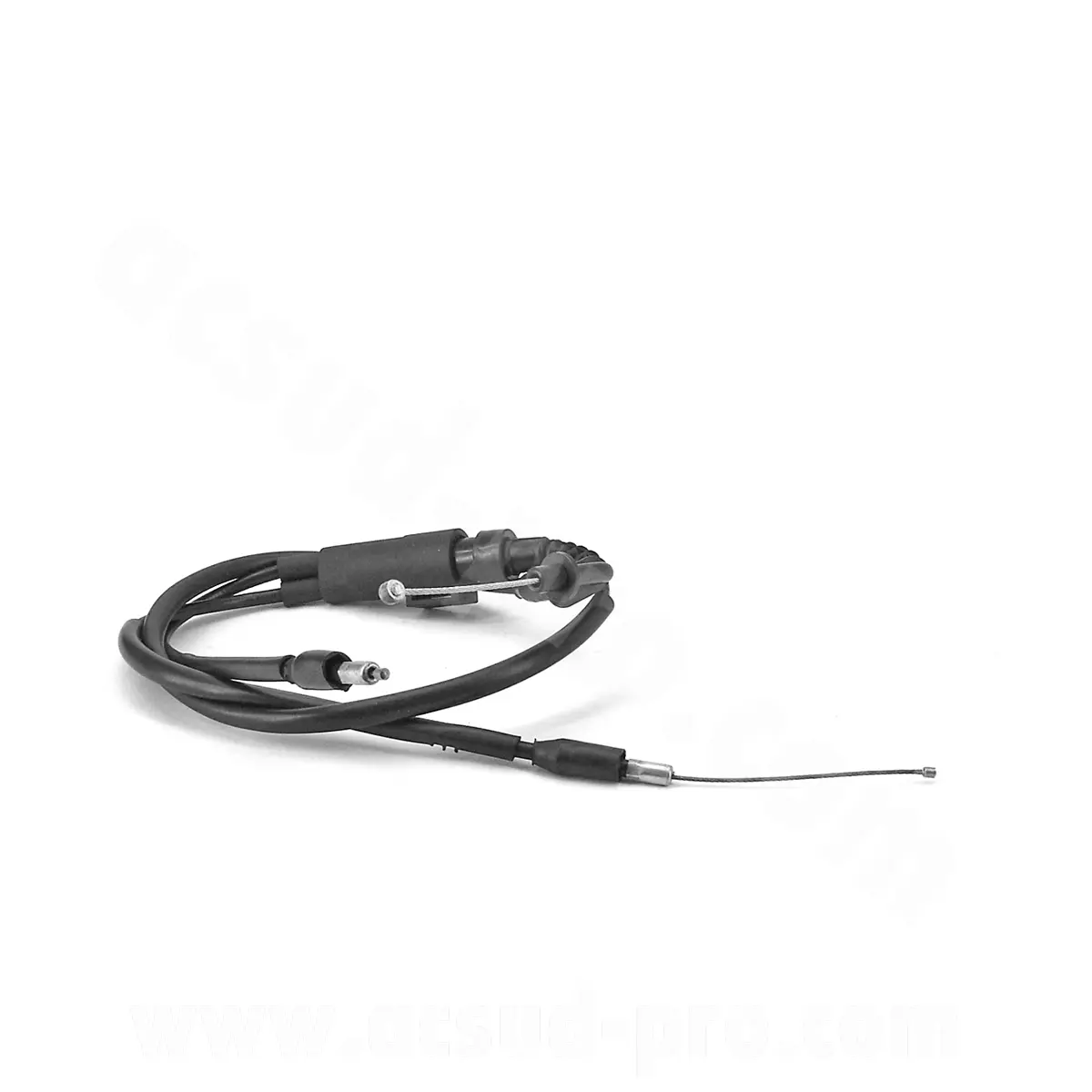 Transmission gaz/accélérateur moto adaptable Yamaha XPower/TZR50 (câble + gaine)