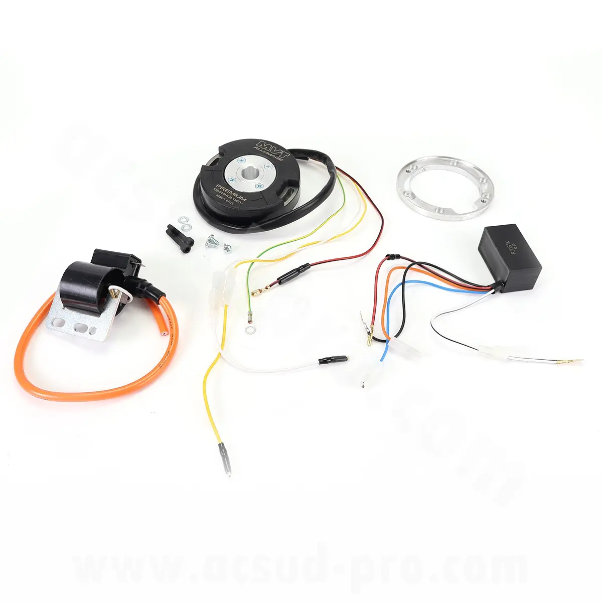 MVT Premium interne rotor analoge variabele elektronische ontsteking met licht en begrenzer geschikt voor AM6