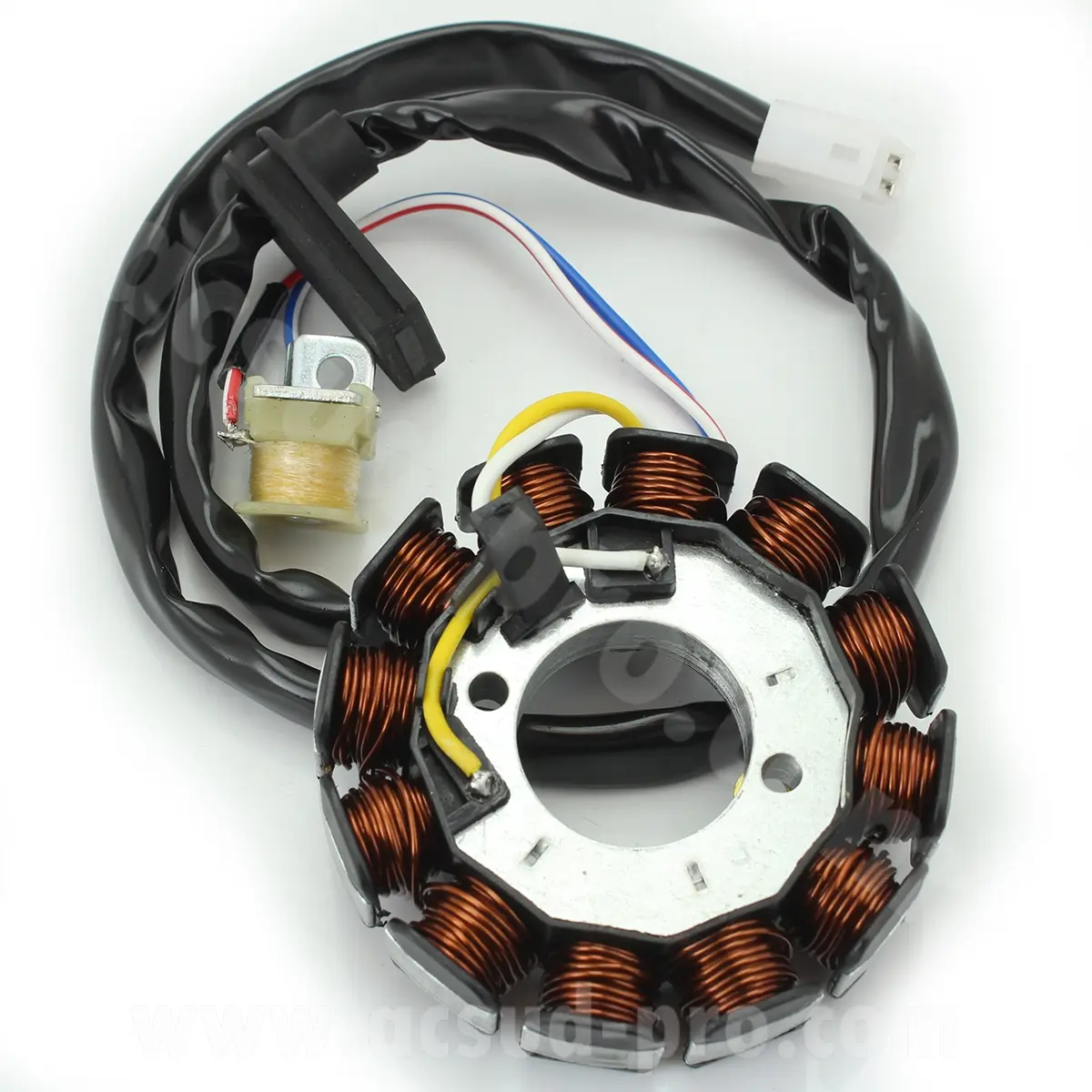 Stator d'allumage Minarelli 50 AM6 mécaboîte / Beta 50 RR 2013-2020 / Yamaha 50 TZR 2003-2011 / MBK 50 X-Power 2003-2011