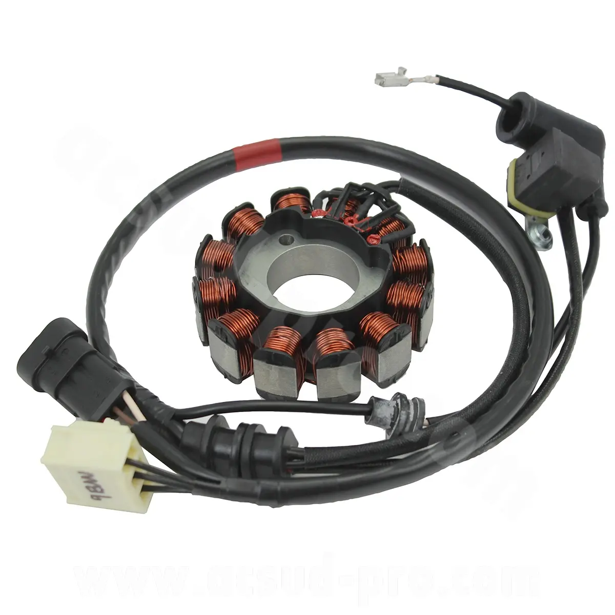 Ontstekingsstator maxiscooter adapt. vespa LX 125-150 cc 2010-2014 / primavera / sprint / 946 4T ac 3V (OEM : B016543) ( kokusan)