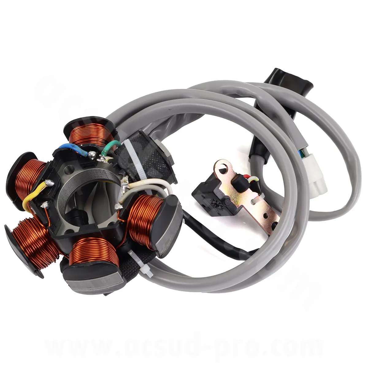 Zündungs-Lichtmaschine für Maxiscooter passend für Piaggio 125 Liberty 1998-2005, 125 Vespa ET4 1998-2005, 125 Hexagon LX4 bis 1997, Aprilia 125 Mojito 1999-2001