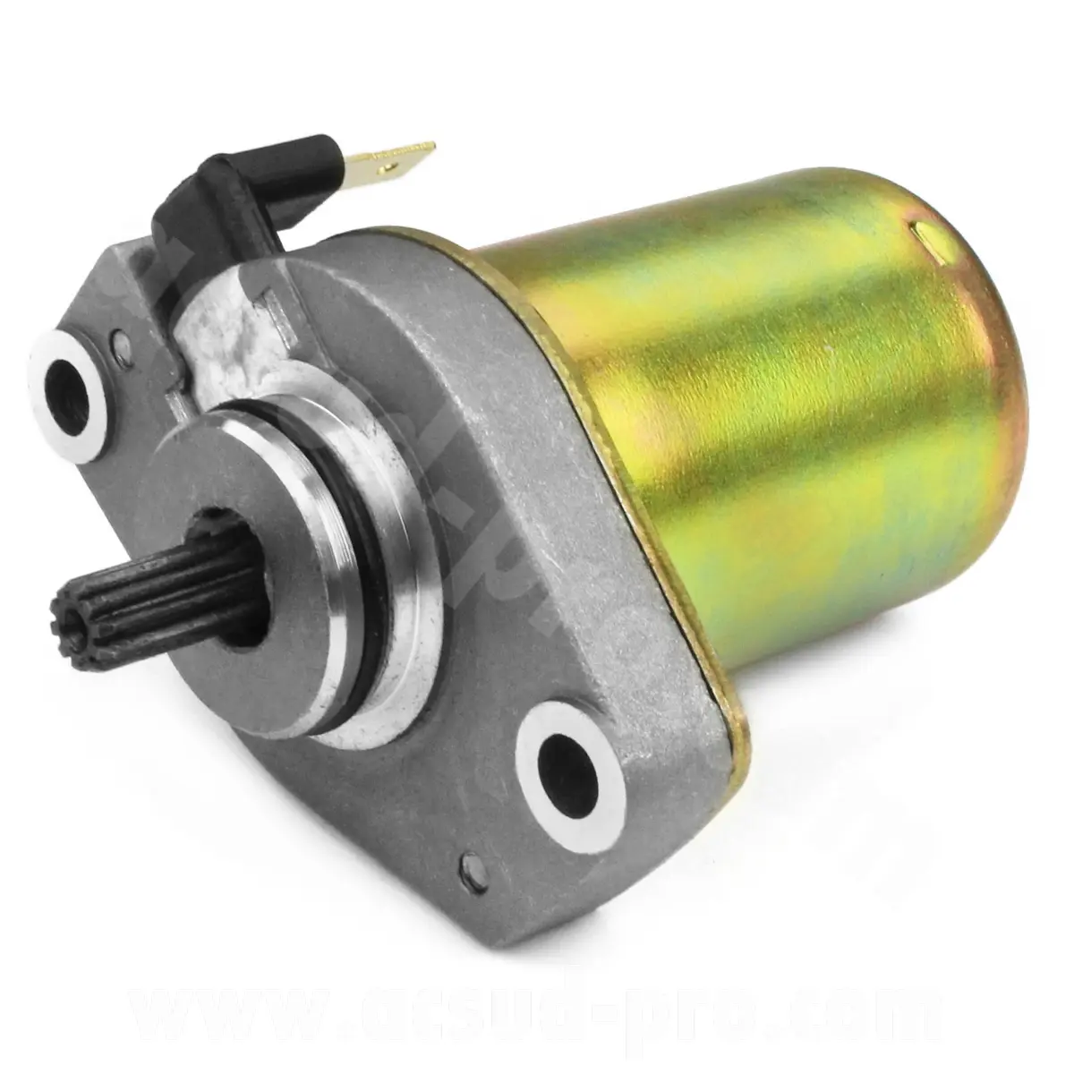 Motorino d'avviamento scooter adatt. MBK 50 booster, nitro, mach g, ovetto 2T, stunt / yamaha 50 BWS, aerox, jog r, neos 2T, slider / malaguti F10, F12, F15 / aprilia 50 SR (OEM : AP8206459 / r19240011a0 / 02404400 / 4cuh18001000)