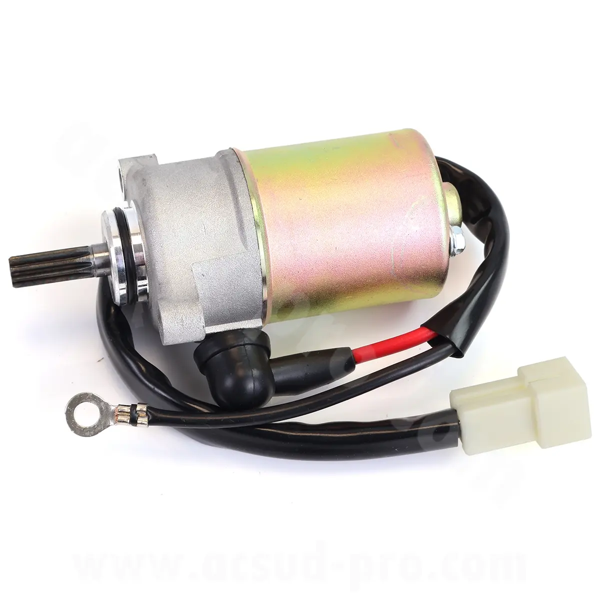 Démarreur scooter adaptable MBK Ovetto / Booster X / Nitro 4T / Yamaha Neos / Aerox 4T (OEM: 3b3h1800-01)