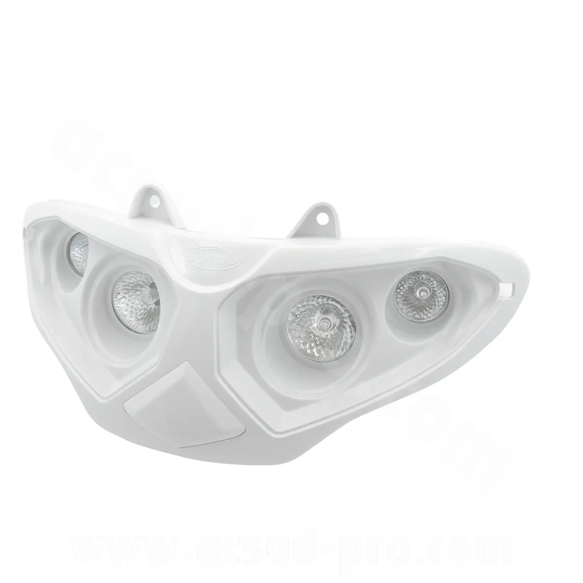 Topeltoptika TNT haliogeeniline universaalne Gilera Runner 50-125-180-200 cc valge