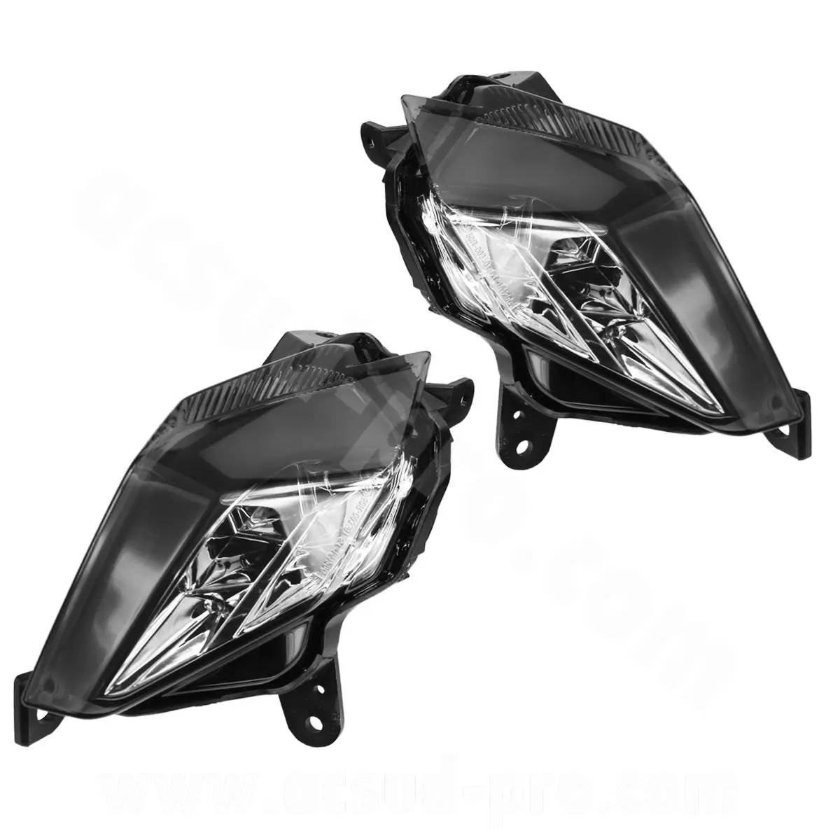 Заден мигач LED RB Max адаптиран Yamaha TMAX 530 2012-2016 хомологиран тъмен (чифт)