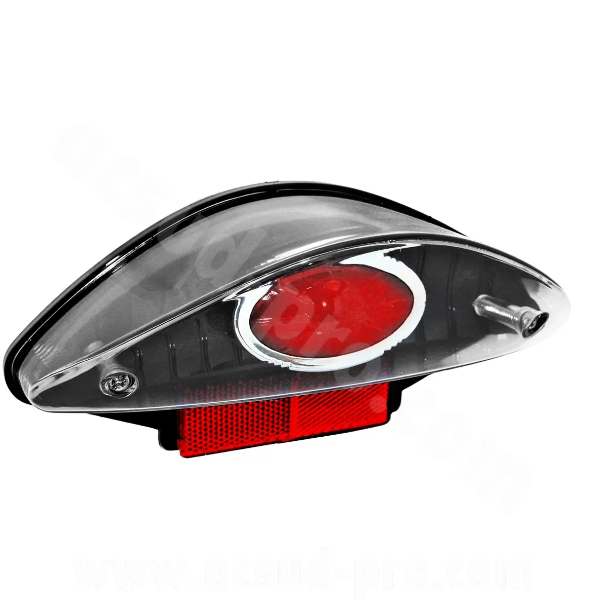 Compleet achterlicht adapt. MBK Nitro / Yamaha Aerox type Lexus zwarte bodem