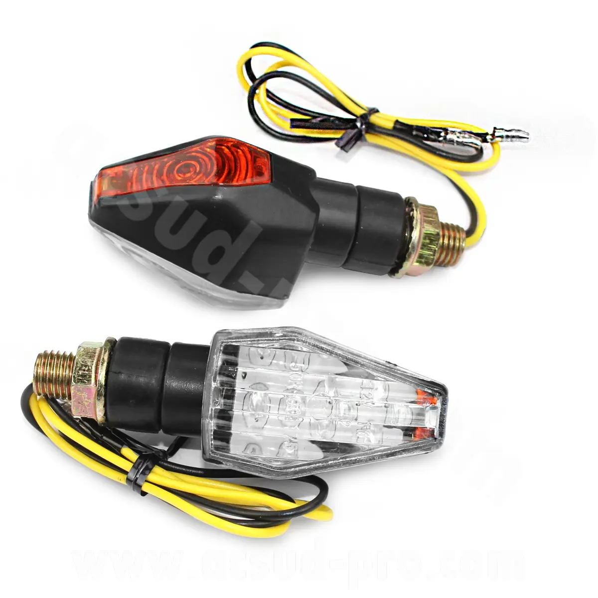 認定済みウインカー OPM デルタ LED ブラック - 1ペア