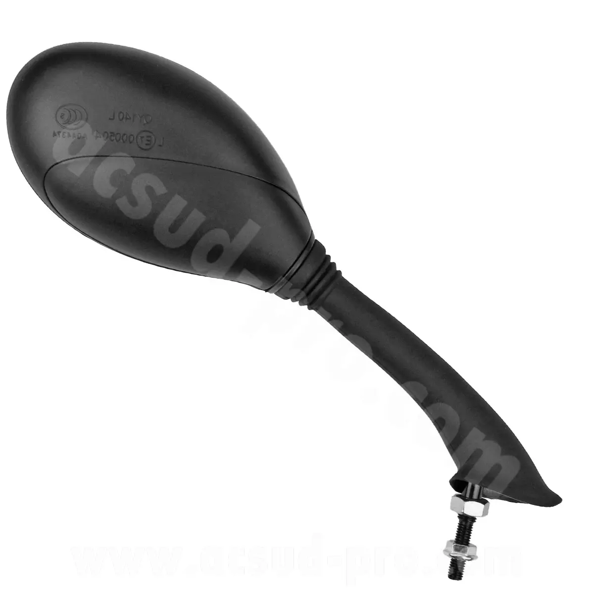 Spejl scooter adapt. piaggio 50-125 fly 2005-2011 / derbi 50 boulevard 2009-2014, 125 boulevard 2009-2014 højre (OEM : CM027005)