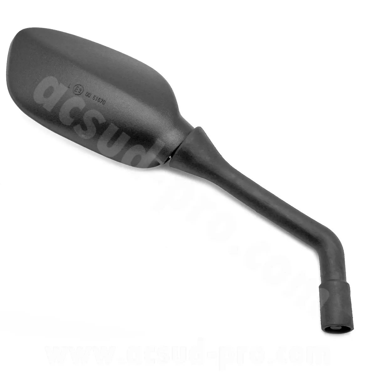 Retroviseur maxiscooter adapt. Yamaha 125-250 XMAX 2009-2016, 400 XMAX 2013-2016 / MBK 125-250 skycruiser 2009-2016, 400 evolis 2012-2016 (OEM : 37pf62900100) droit (homologue ce)