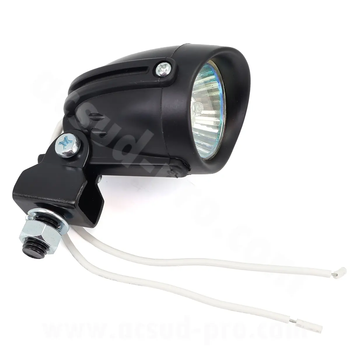 Feu avant additionnel 12V 20W orientable noir (Ø40MM)